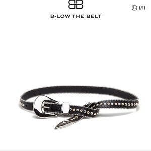 B-Low the Belt Western Studded “Barcelona” Belt XS/S